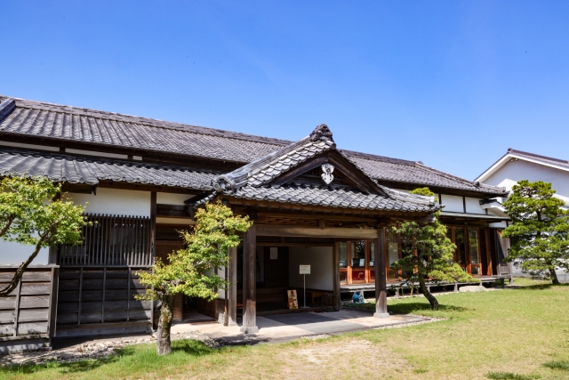 倉橋島での空き家片付け作業